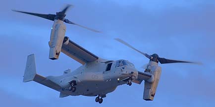 Bell-Boeing MV-22B Osprey BuNo 168231 modex 06 of VMM-162, MCAS Yuma, October 23, 2012